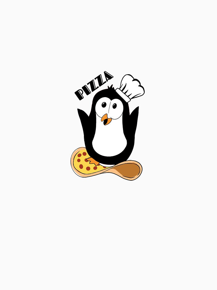 Pizza Penguin! Cute Penguin On Flying Magical Pizza! by Firejuice T-Shirts, Hoodie, Sweatshirt | BlankRebels.com (Image 3)