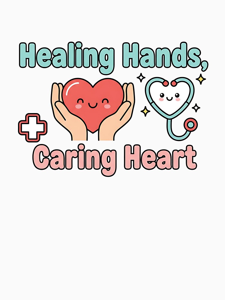 Healing Hands Caring Heart – Cute Doctor Appreciation T-Shirts, Hoodie, Sweatshirt