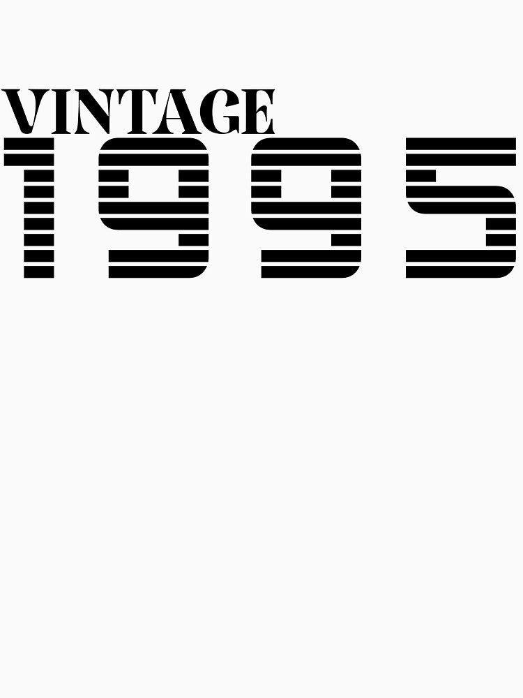 Vintage 1995 by Saharan12 T-Shirts, Hoodie, Sweatshirt | BlankRebels.com (Image 3)