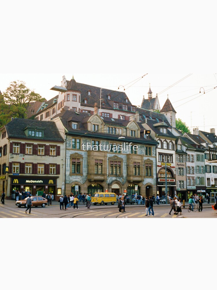1990s View Brauerei Feldschlosschen Braunen Mutz Restaurant BarfüSserplatz Basel Switzerland T-Shirts, Hoodie, Sweatshirt