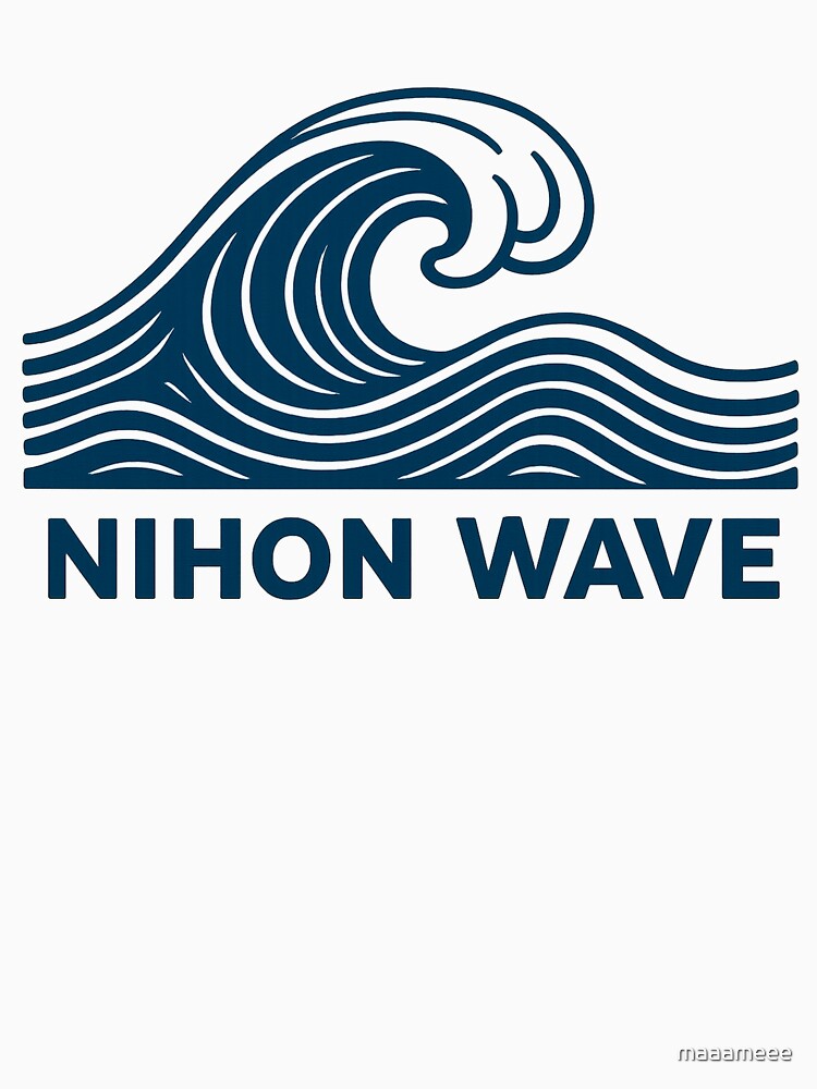 Japanese Wave Art by maaameee T-Shirts, Hoodie, Sweatshirt | BlankRebels.com (Image 3)