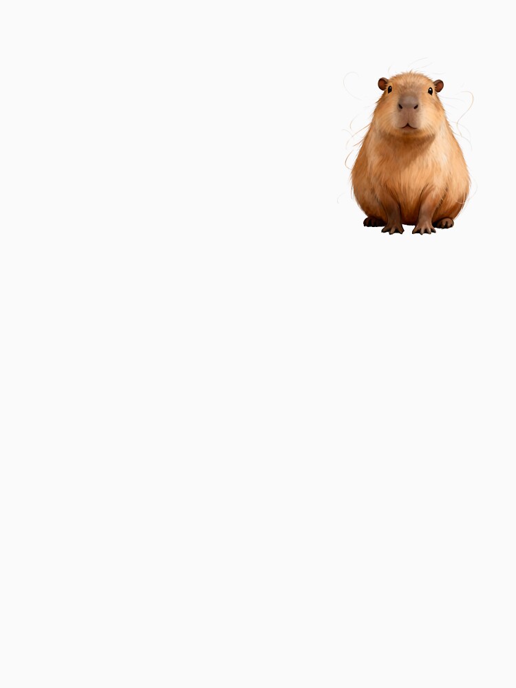 Cute Capybara Illustration – Funny Animal Art T-Shirts, Hoodie, Sweatshirt