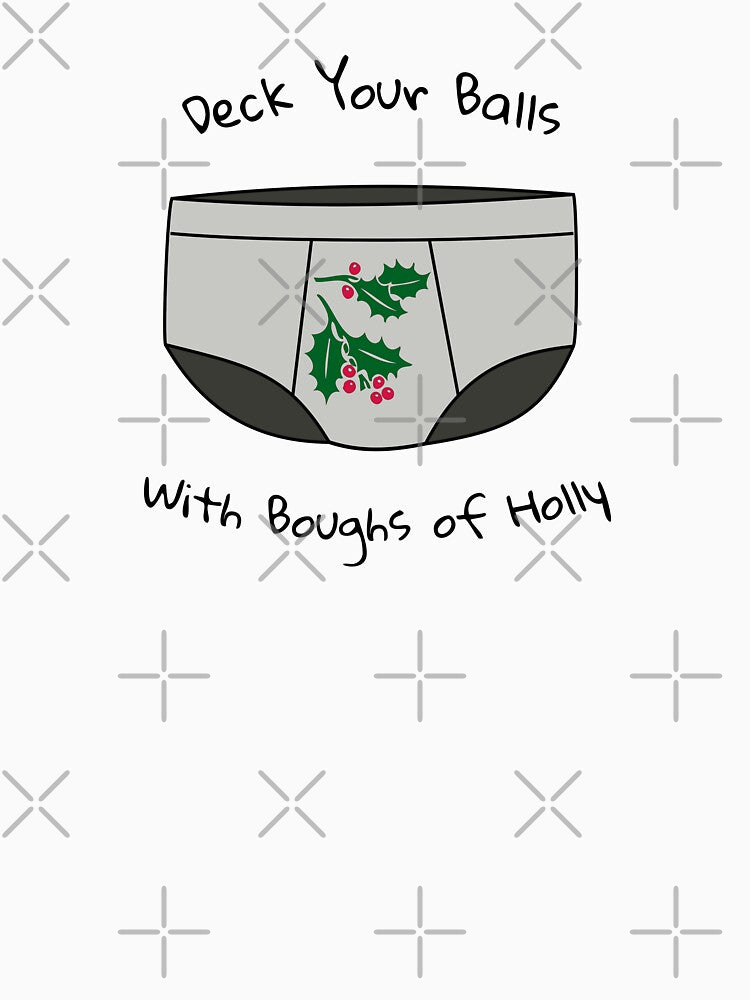 Deck Your Balls With Boughs Of Holly Briefs Underwear by DesignsofWhimsy T-Shirts, Hoodie, Sweatshirt (Image 3)