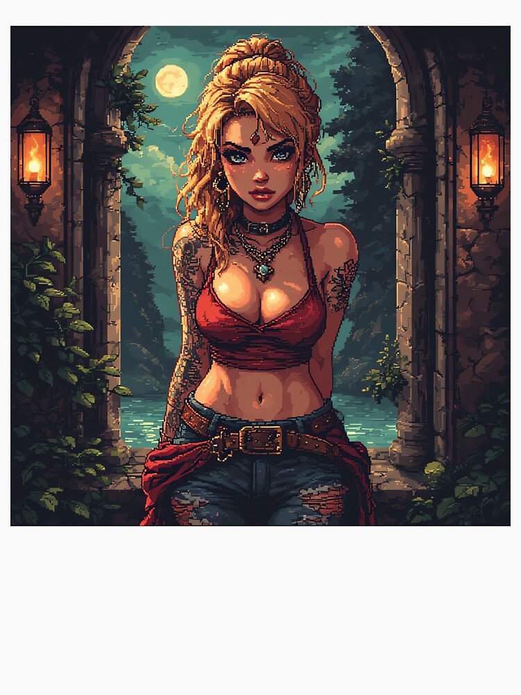 Retro Beautiful Girl by pexoboy