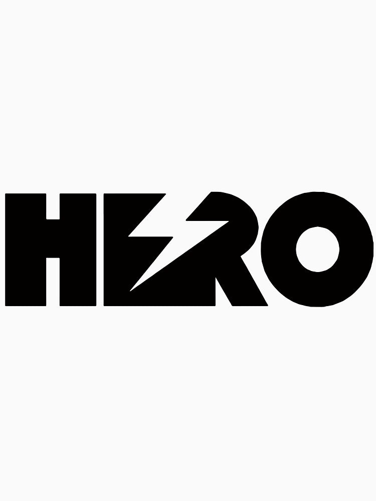 HERO Text Art for everything. by AbuBabaStickers T-Shirts, Hoodie, Sweatshirt | BlankRebels.com (Image 3)