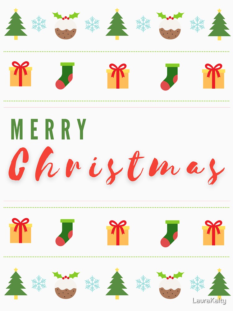 Merry Christmas by LauraKalty T-Shirts, Hoodie, Sweatshirt | BlankRebels.com (Image 3)