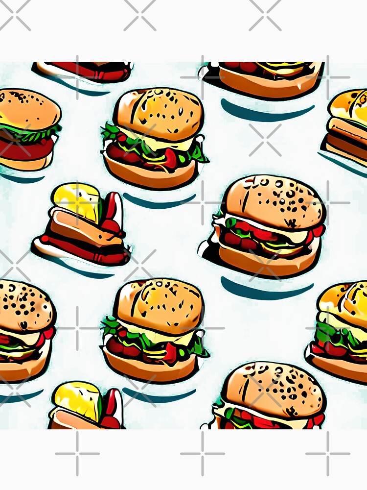 Burger Toppings: Creative Additions to Enhance your Burger by Permana96 T-Shirts, Hoodie, Sweatshirt (Image 3)