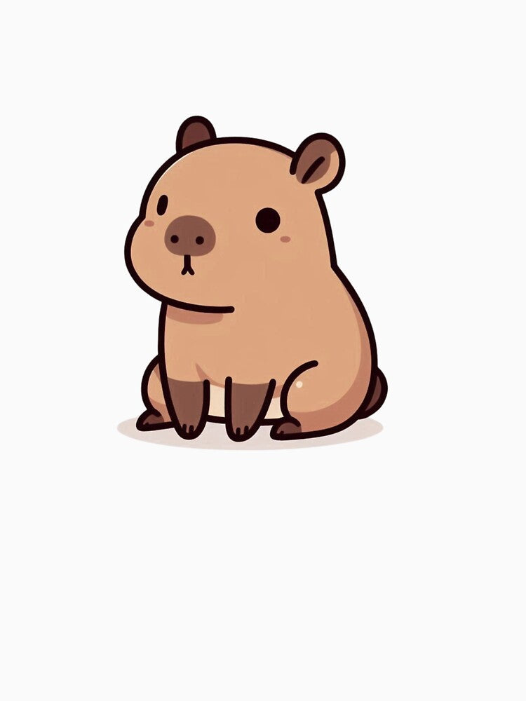 Cute Capybara by elksartstudio T-Shirts, Hoodie, Sweatshirt | BlankRebels.com (Image 3)