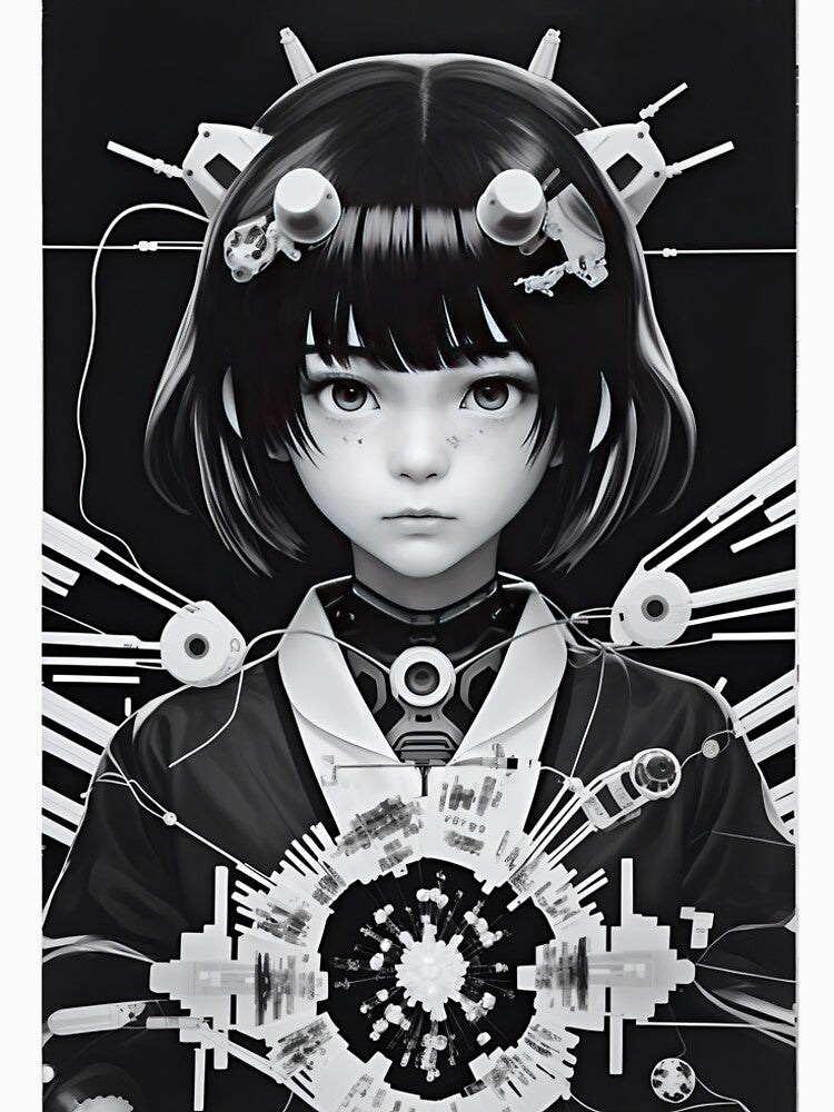 Stunning Cosmic Manga Style - Psych Division Girl by bobbi-gyre T-Shirts, Hoodie, Sweatshirt | BlankRebels.com (Image 2)
