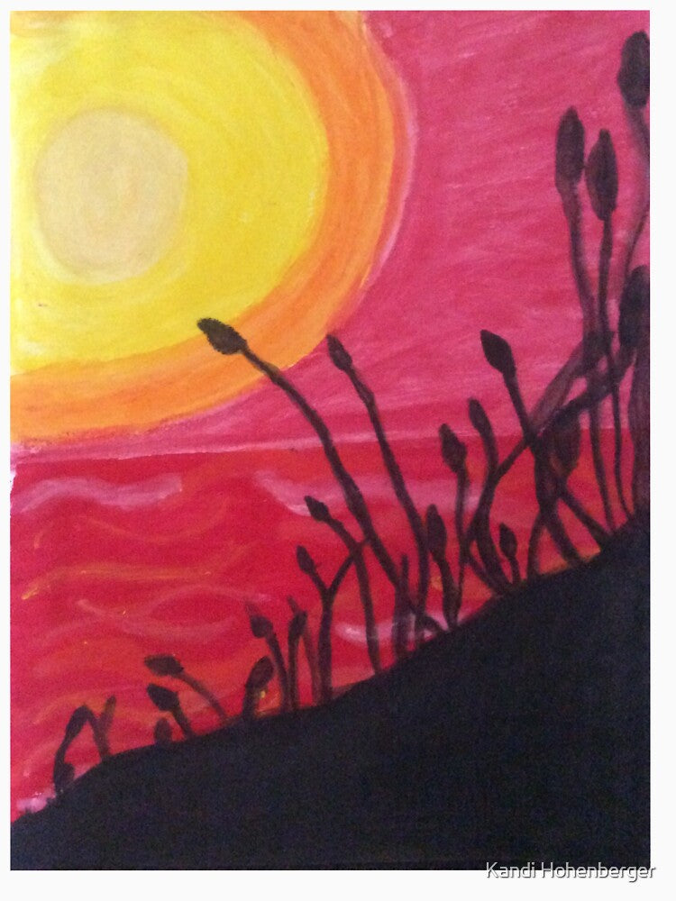 Cattail Sunset by Kandi Hohenberger T-Shirts, Hoodie, Sweatshirt | BlankRebels.com (Image 3)