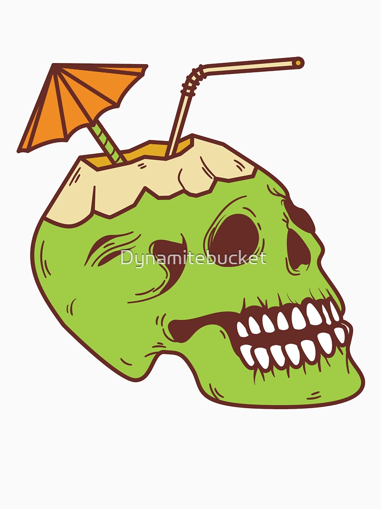 Coconut skull chilling by Dynamitebucket T-Shirts, Hoodie, Sweatshirt | BlankRebels.com (Image 3)