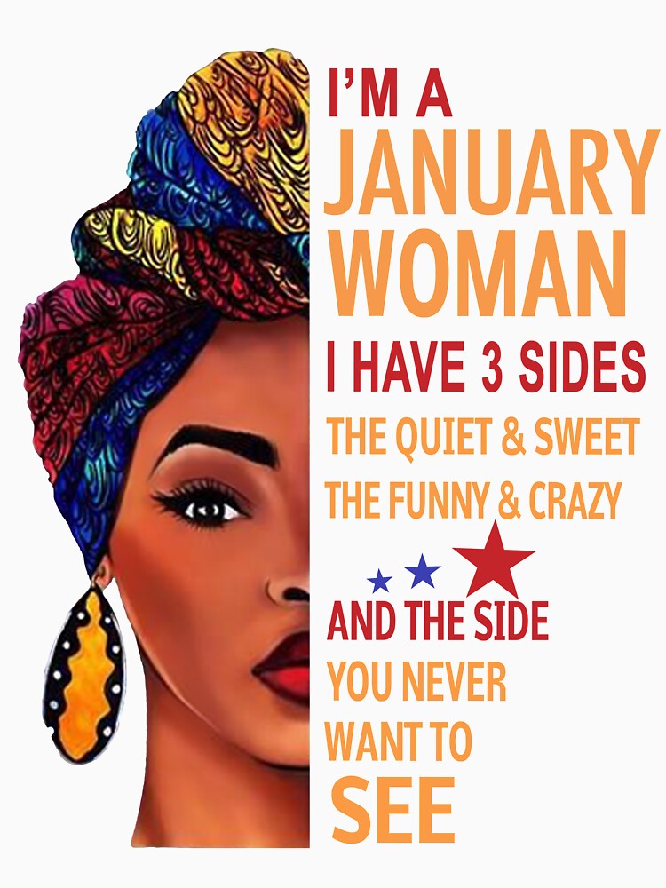 JANUARY WOMAN by MorganRFaulkner T-Shirts, Hoodie, Sweatshirt | BlankRebels.com (Image 3)