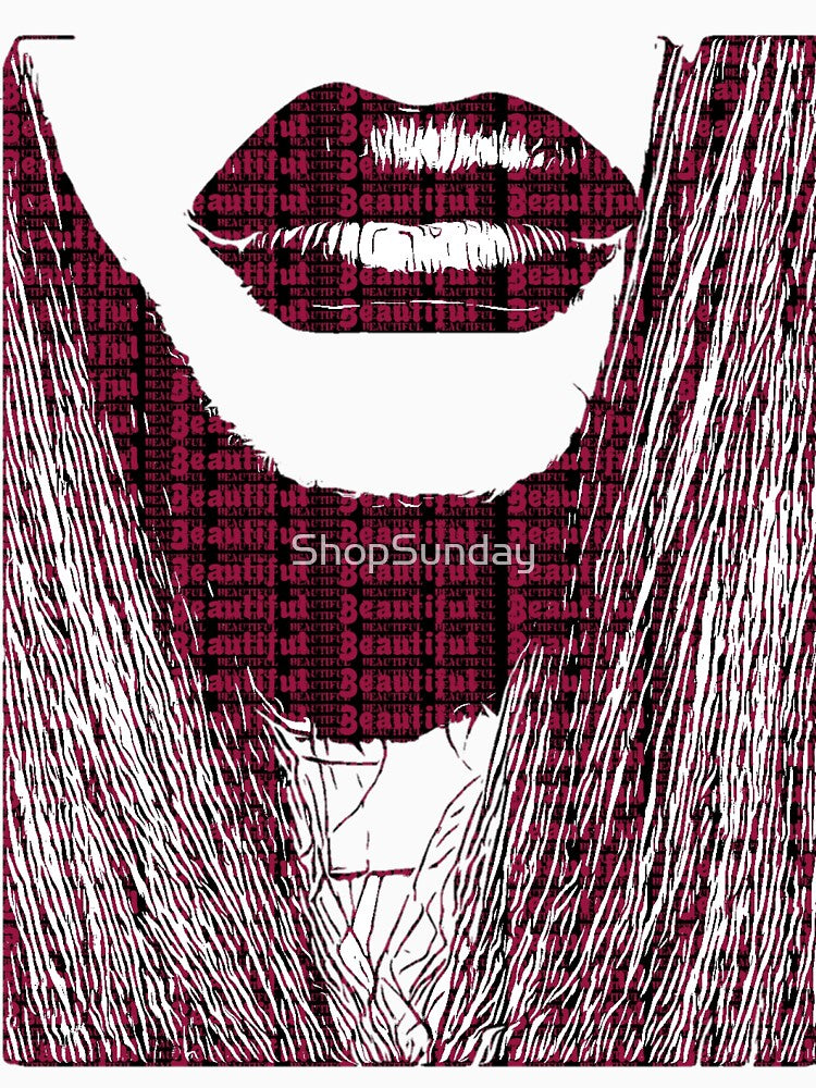 Typography Beautiful Popart Trippy Women by ShopSunday T-Shirts, Hoodie, Sweatshirt | BlankRebels.com (Image 3)