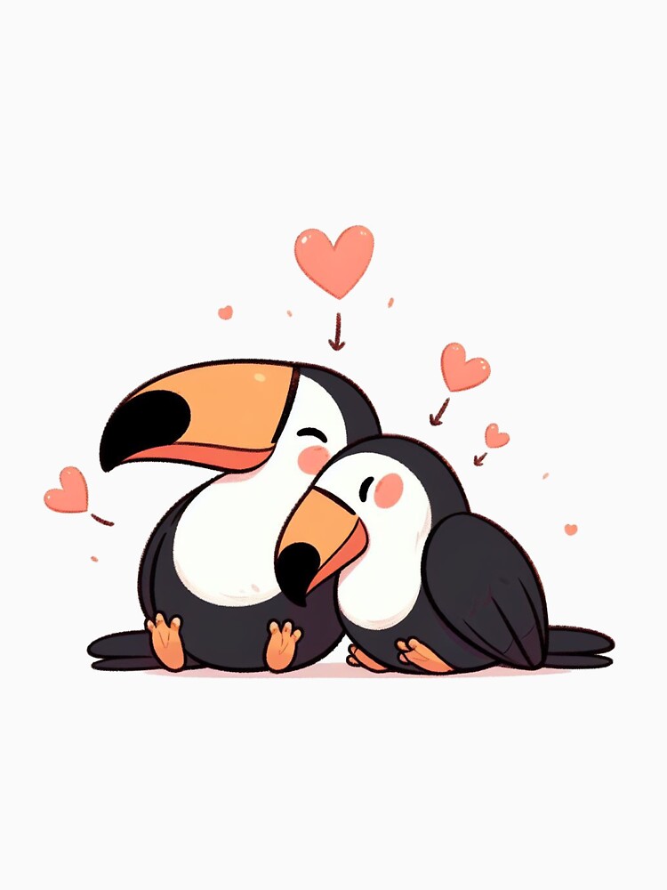 Toucan Couple Valentine's Day by LemuellTrends T-Shirts, Hoodie, Sweatshirt | BlankRebels.com (Image 3)