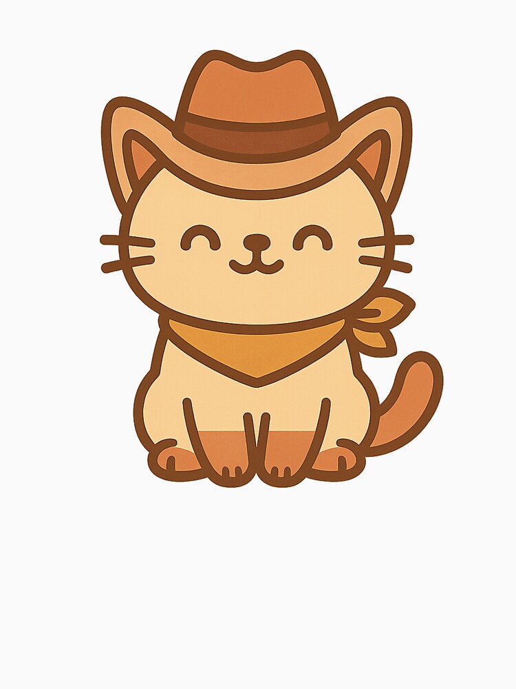 Cowboy Cat Yeehaw by mav7designs T-Shirts, Hoodie, Sweatshirt | BlankRebels.com (Image 3)