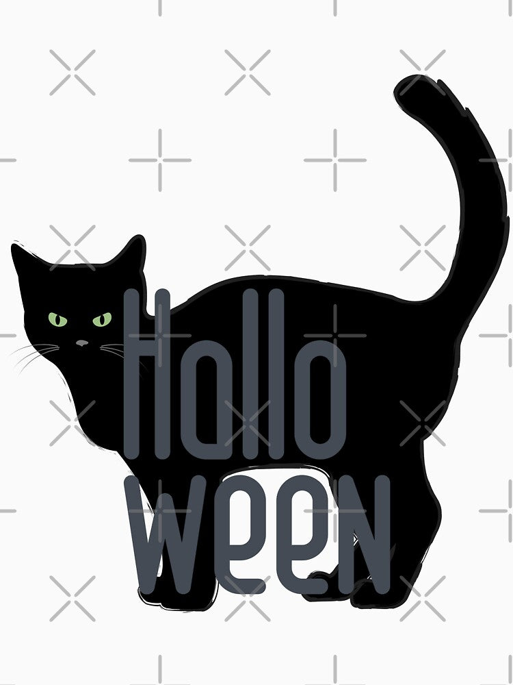 Cute Halloween - Black Cat by theKoreanRage T-Shirts, Hoodie, Sweatshirt | BlankRebels.com (Image 3)