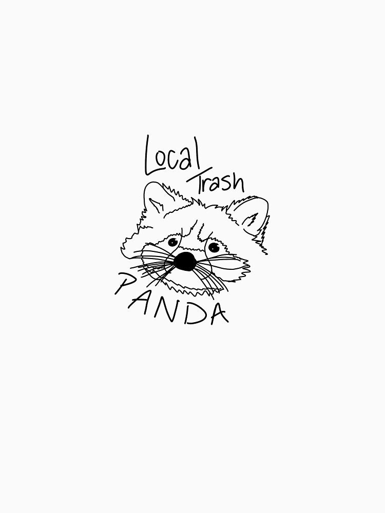 Local Trash Panda by SunshineEffect- T-Shirts, Hoodie, Sweatshirt | BlankRebels.com (Image 3)