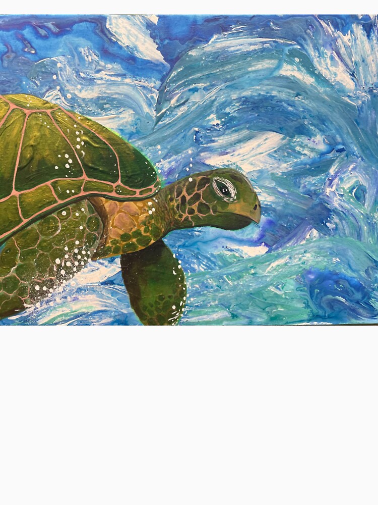 Sea turtle by ABruseArt T-Shirts, Hoodie, Sweatshirt | BlankRebels.com (Image 2)
