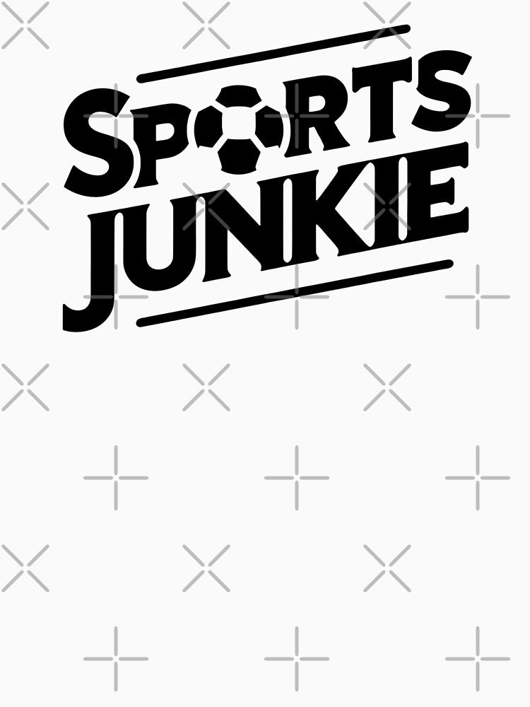 Sports Junkie Soccer Fan | BLACK by Weknes