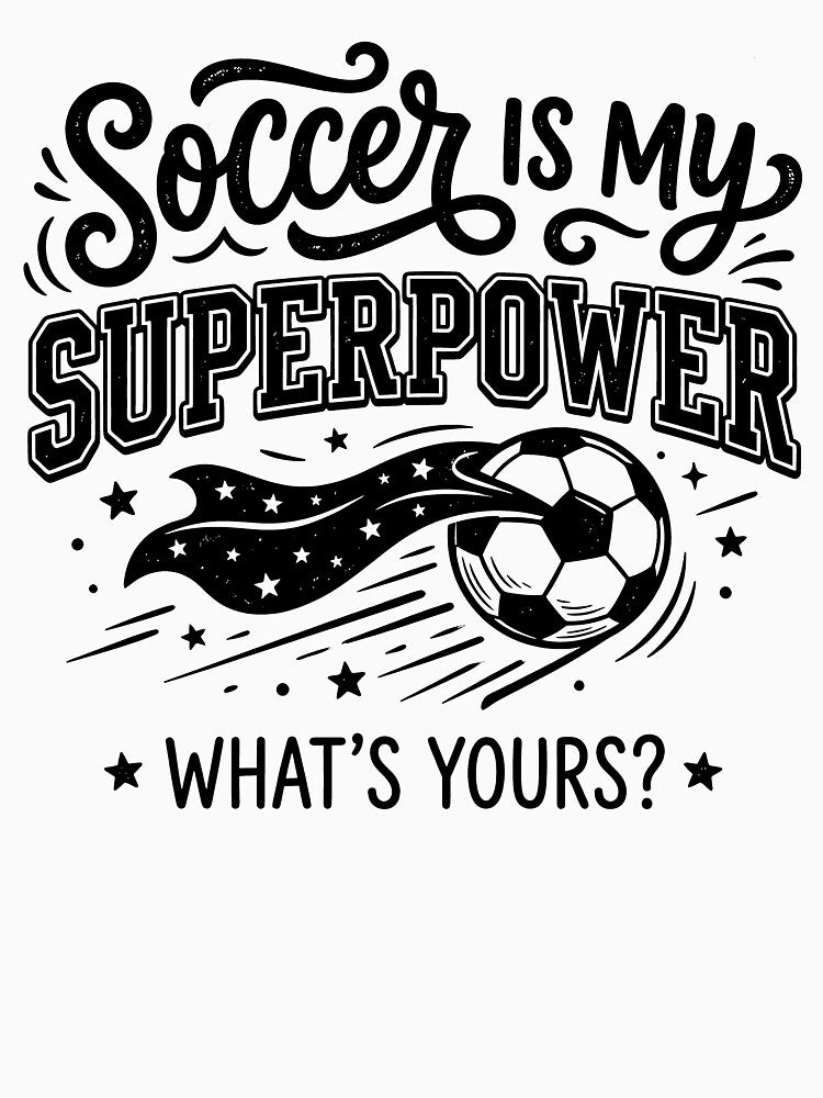 Soccer Is My Superpower by BrunoLinuxArt