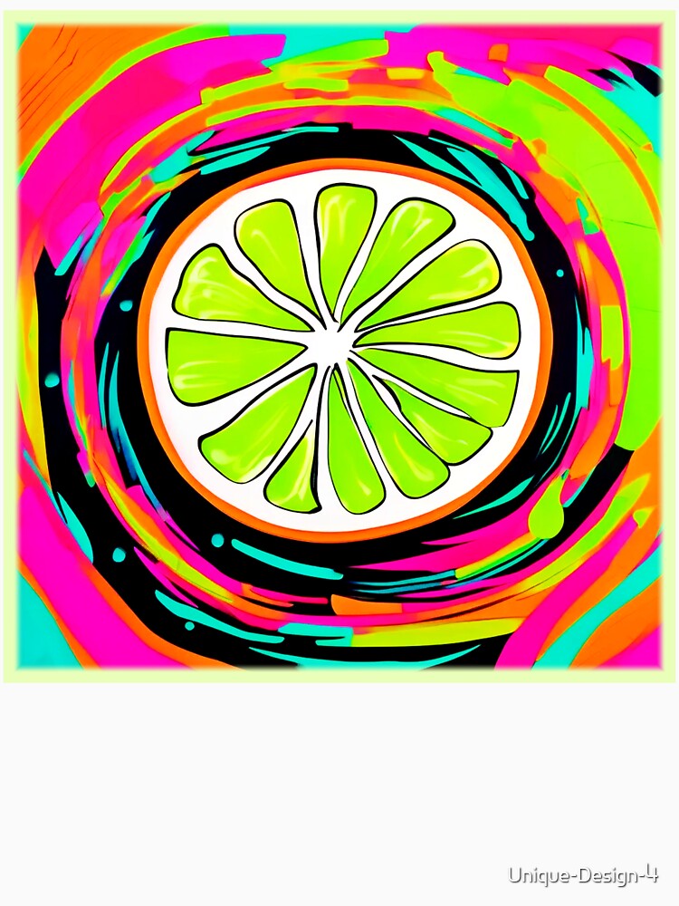 Lime Slice Pop Art by Health And Fitness Posts e-Store