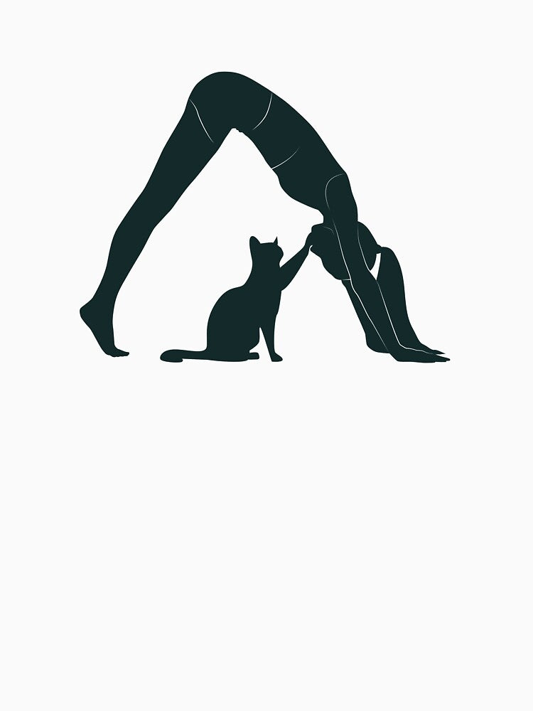 Cat Mom Yoga by Create Ur World