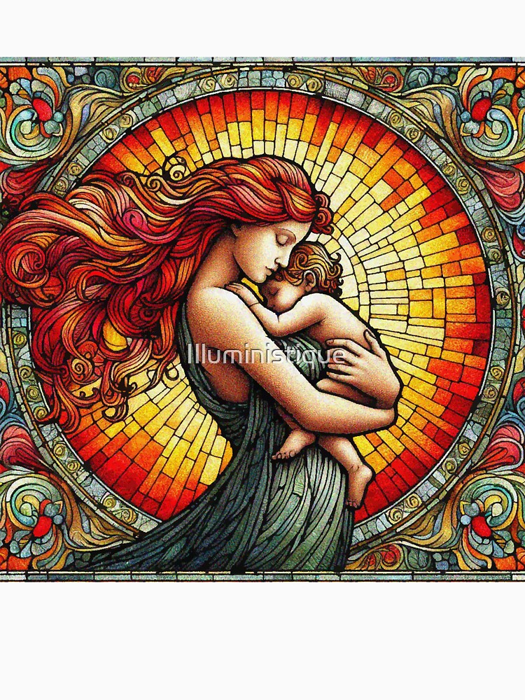 Mothers Loves Embrace Mothers Day by Illuministique T-Shirts, Hoodie, Sweatshirt | BlankRebels.com (Image 3)