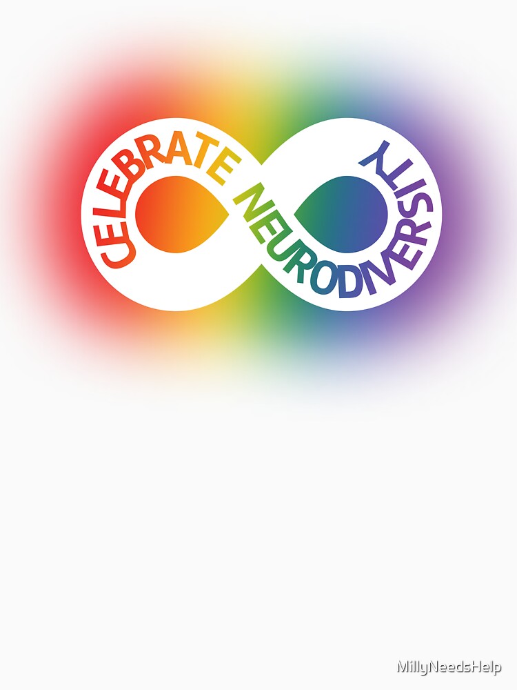 Celebrate neurodiversity by MillyNeedsHelp T-Shirts, Hoodie, Sweatshirt | BlankRebels.com (Image 3)