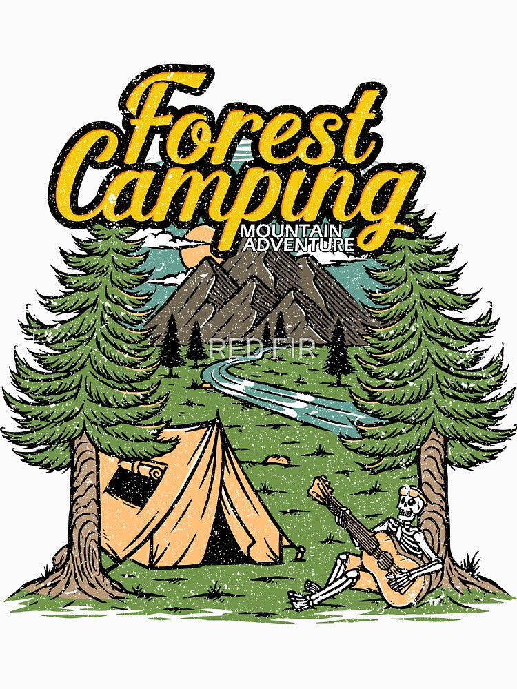 Forest Camping by RED FIR T-Shirts, Hoodie, Sweatshirt | BlankRebels.com (Image 3)