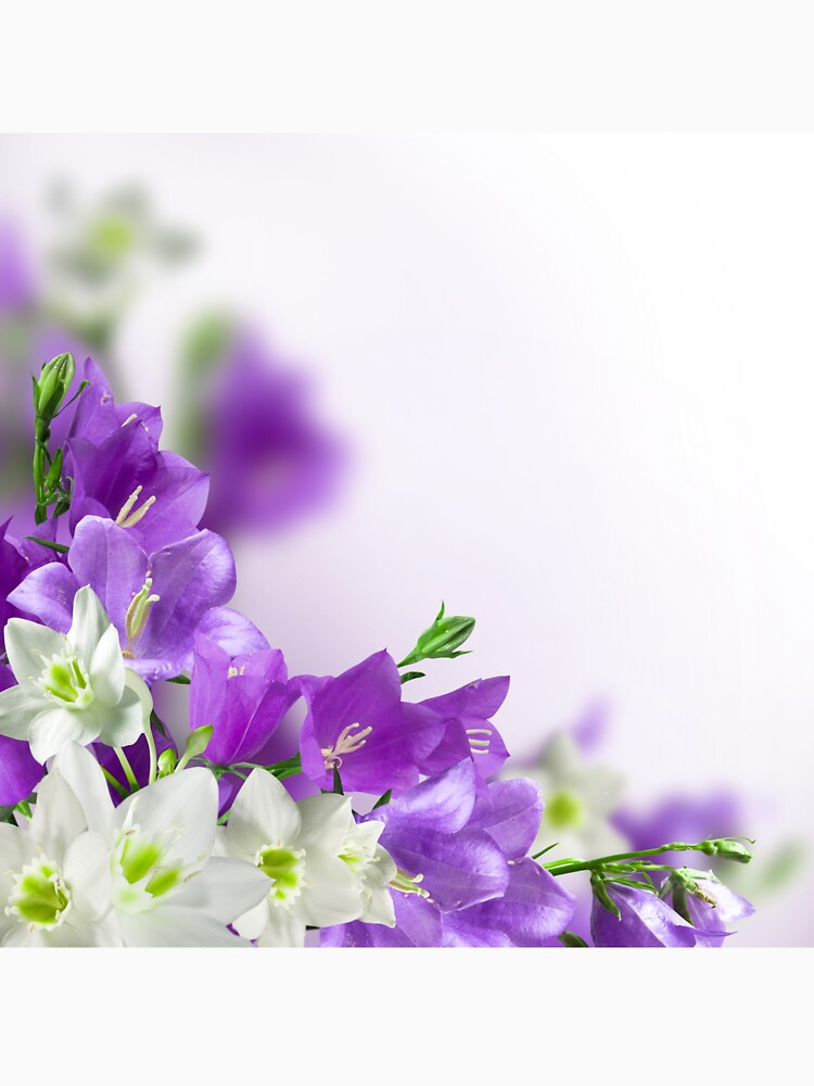 Bright Purple Floral Merchandise by cindyfordyce T-Shirts, Hoodie, Sweatshirt | BlankRebels.com (Image 3)