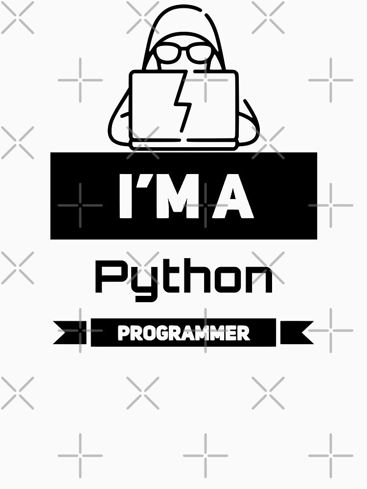 I'm a Python Programmer (black) by Stornu2Ruedas T-Shirts, Hoodie, Sweatshirt | BlankRebels.com (Image 3)