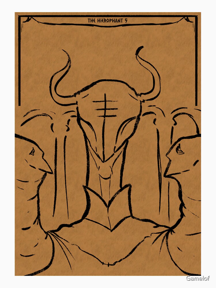 Hierophant tarot by Gamelof T-Shirts, Hoodie, Sweatshirt | BlankRebels.com (Image 2)