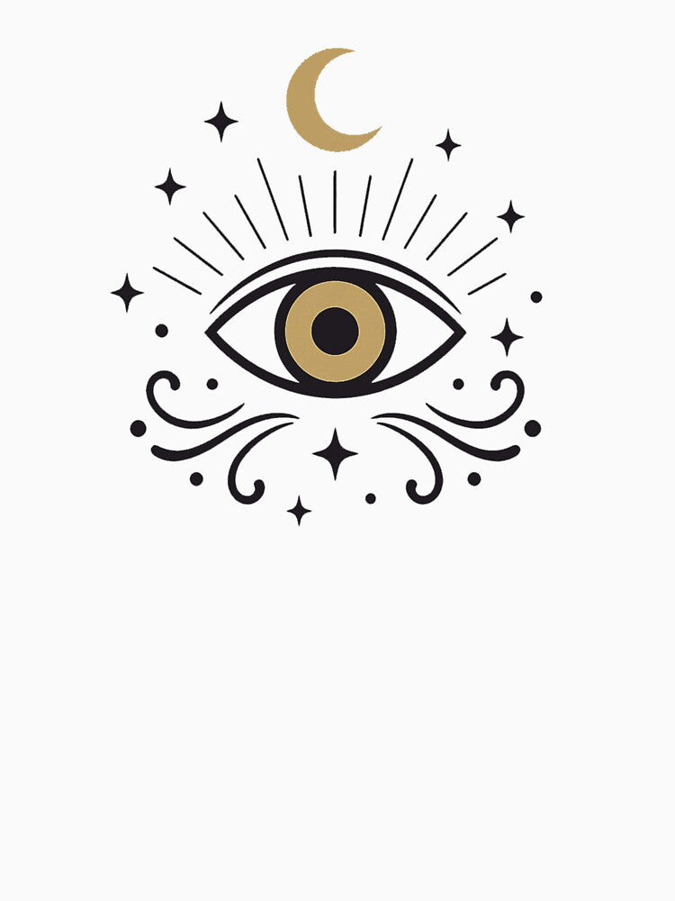Mystic Eye & Moon Phases by ElisabethRaven T-Shirts, Hoodie, Sweatshirt | BlankRebels.com (Image 3)
