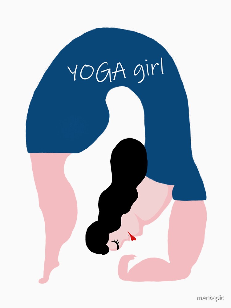 Yoga Girl by mentapic T-Shirts, Hoodie, Sweatshirt | BlankRebels.com (Image 3)