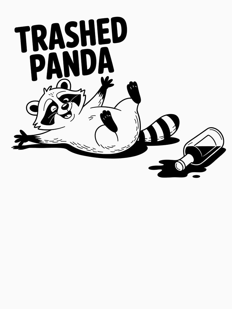 Trashed Panda Racoon by Elenasriveras T-Shirts, Hoodie, Sweatshirt | BlankRebels.com (Image 3)