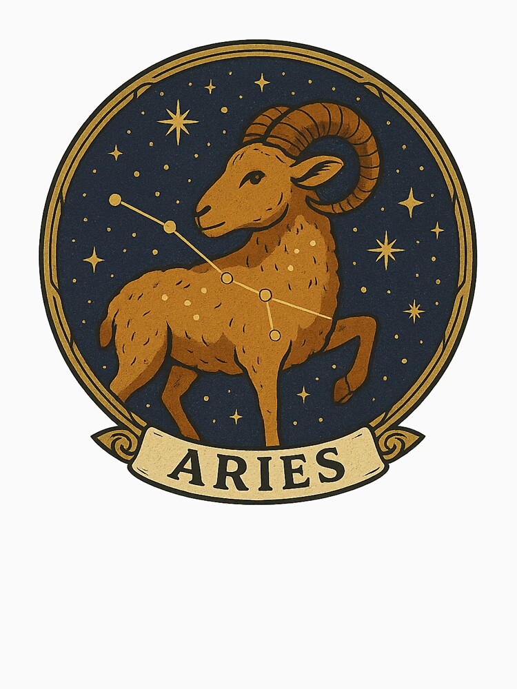 Aries Zodiac Sign – Aries Zodiac Design by Paschka-Shop T-Shirts, Hoodie, Sweatshirt | BlankRebels.com (Image 3)
