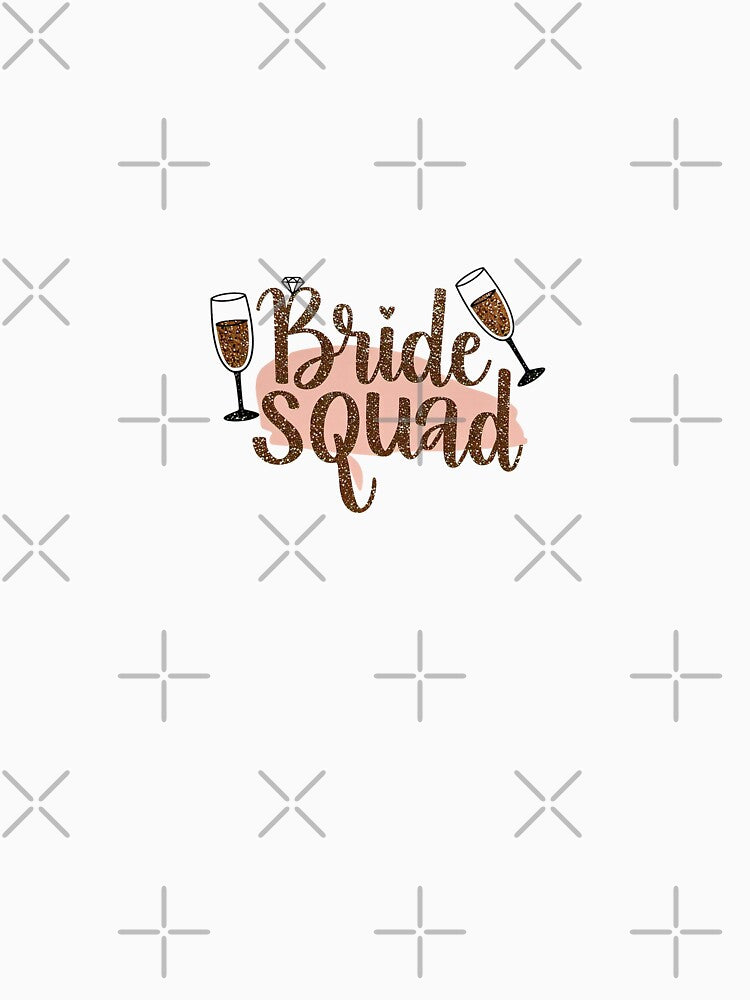 Bride Squad by frozencoco T-Shirts, Hoodie, Sweatshirt | BlankRebels.com (Image 3)