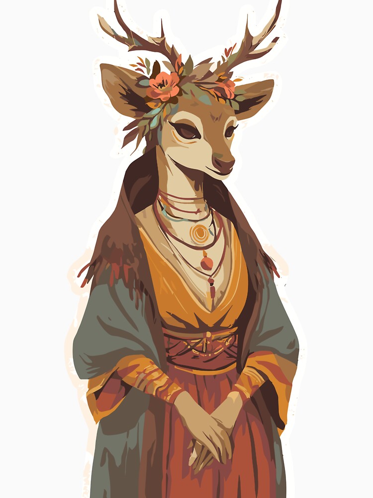 Wild Boho Deer Aesthetic by bapupa