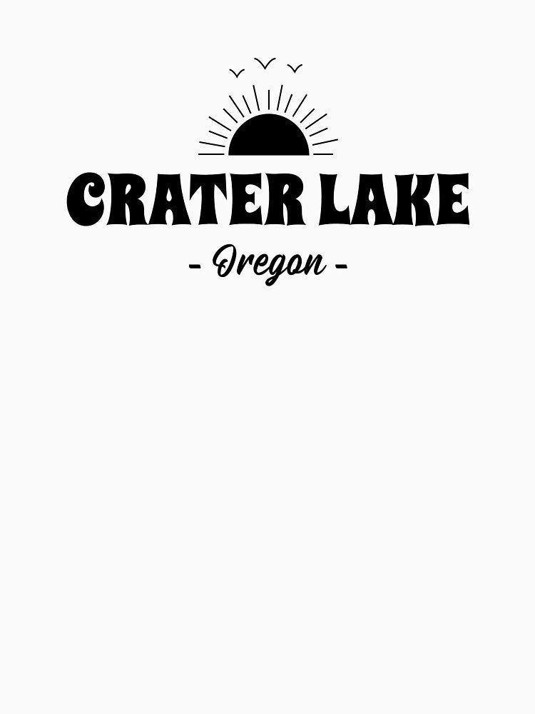 Crater Lake, OR by FishWorldwide T-Shirts, Hoodie, Sweatshirt | BlankRebels.com (Image 3)