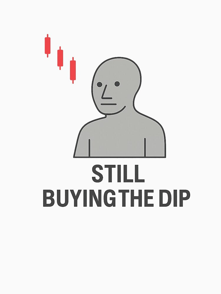 Still Buying the Dip – NPC Crypto Meme Design by NPCDegen T-Shirts, Hoodie, Sweatshirt | BlankRebels.com (Image 3)