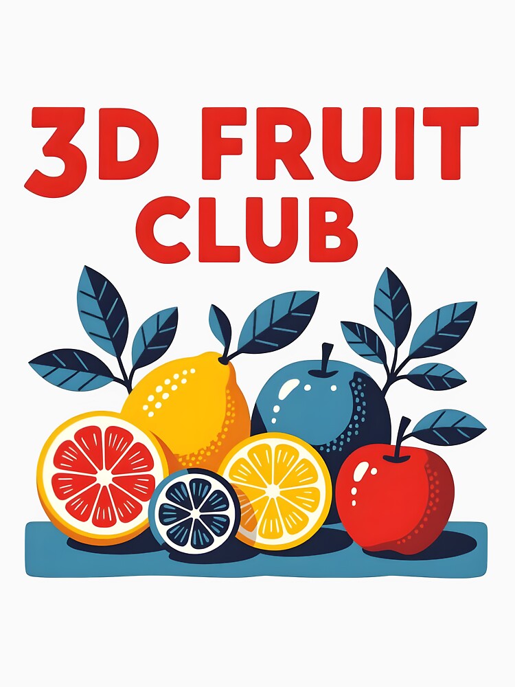 3D FRUIT CLUB by KISHNAY-FASHION T-Shirts, Hoodie, Sweatshirt | BlankRebels.com (Image 3)