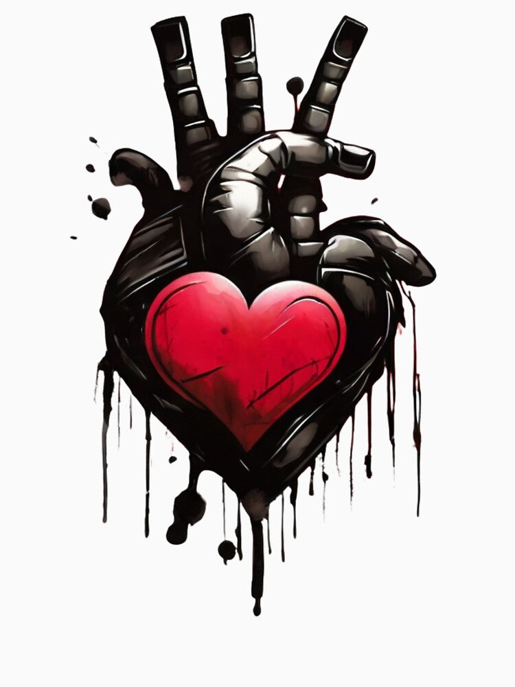 A Dark Fantasy Heartbeat by badjershop T-Shirts, Hoodie, Sweatshirt | BlankRebels.com (Image 3)