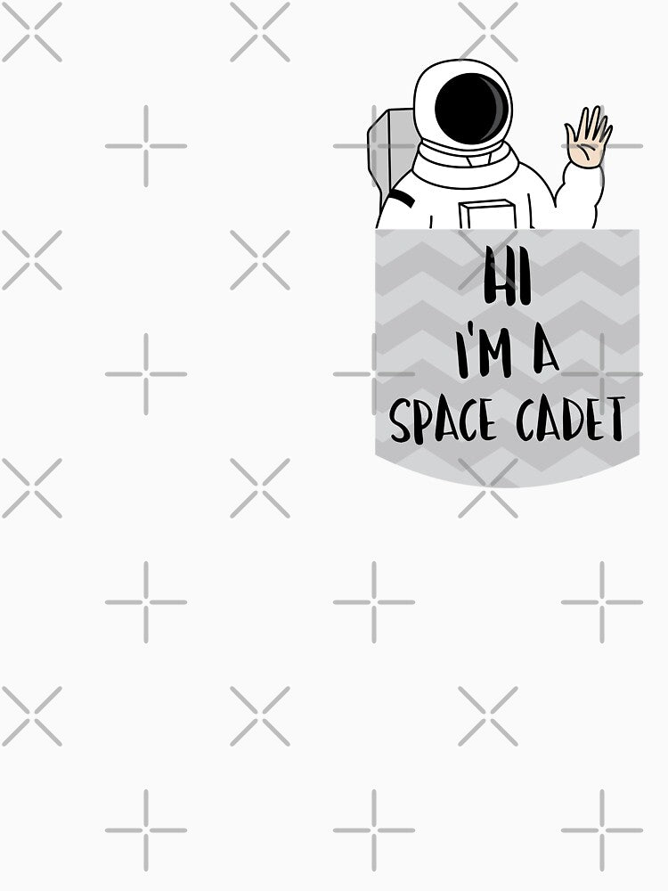 HI IM A SPACE CADET by DomGDesign T-Shirts, Hoodie, Sweatshirt | BlankRebels.com (Image 3)