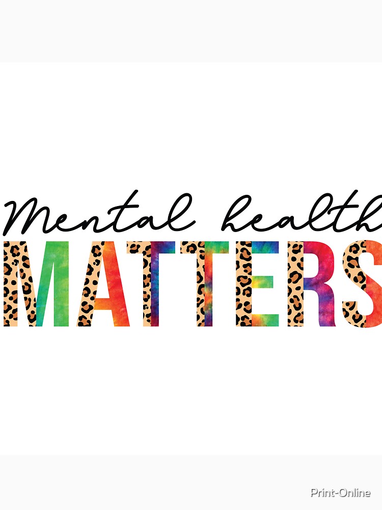 Mental Health Matters by Print-Online T-Shirts, Hoodie, Sweatshirt | BlankRebels.com (Image 3)