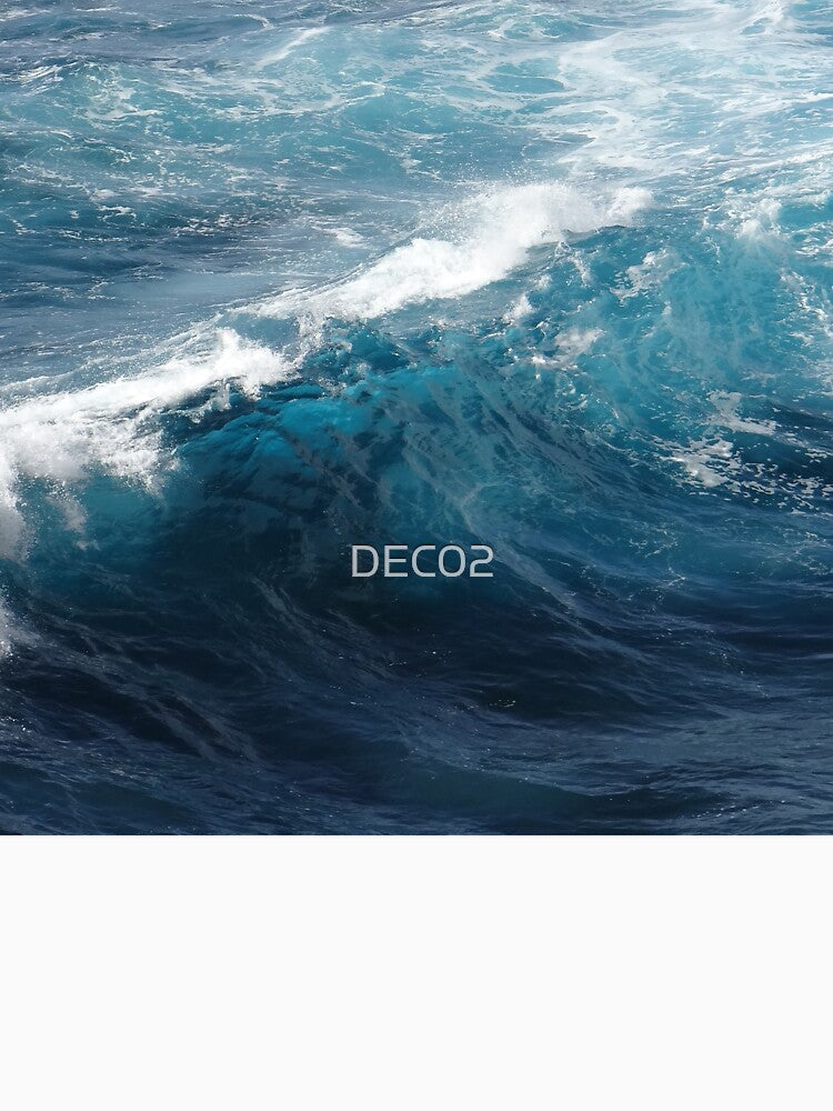 Dramatic Ocean Waves With Majestic Foamy Sea Spray by DEC02 T-Shirts, Hoodie, Sweatshirt | BlankRebels.com (Image 3)
