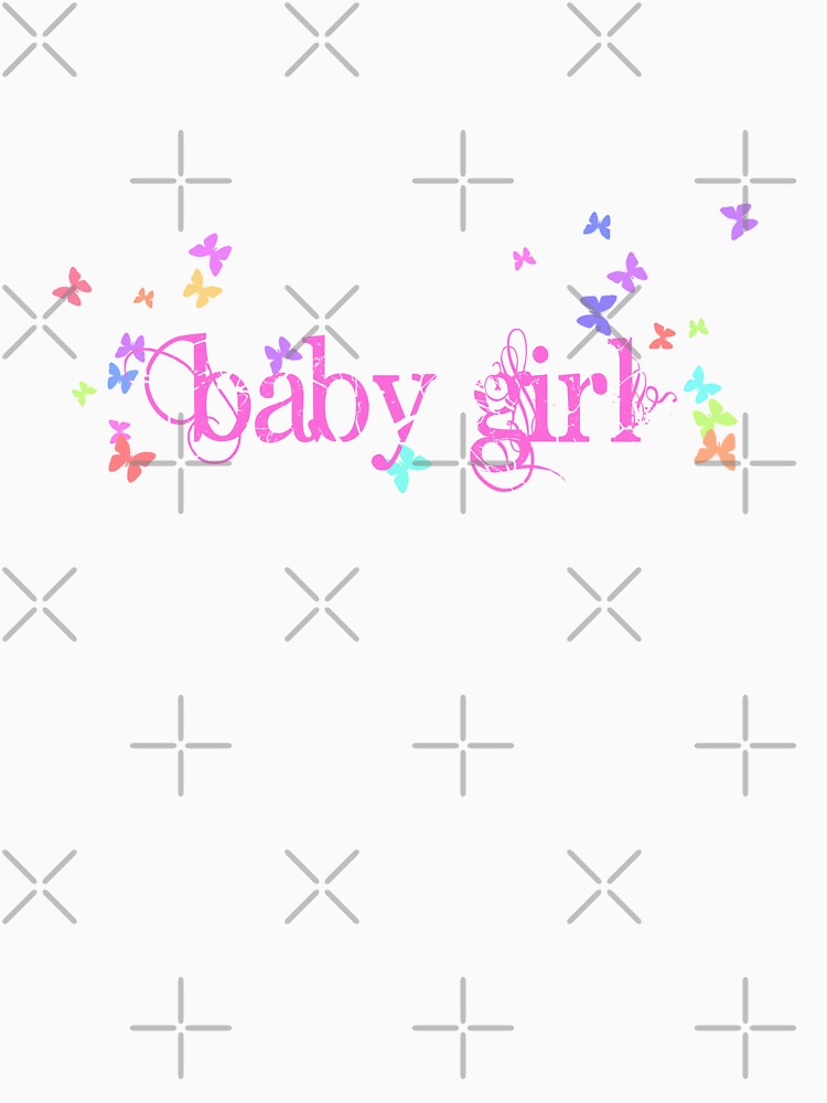 Y2k Baby girl butterfly tshirt by KatyaDesigns Hoodie, Sweatshirt | BlankRebels.com (Image 3)