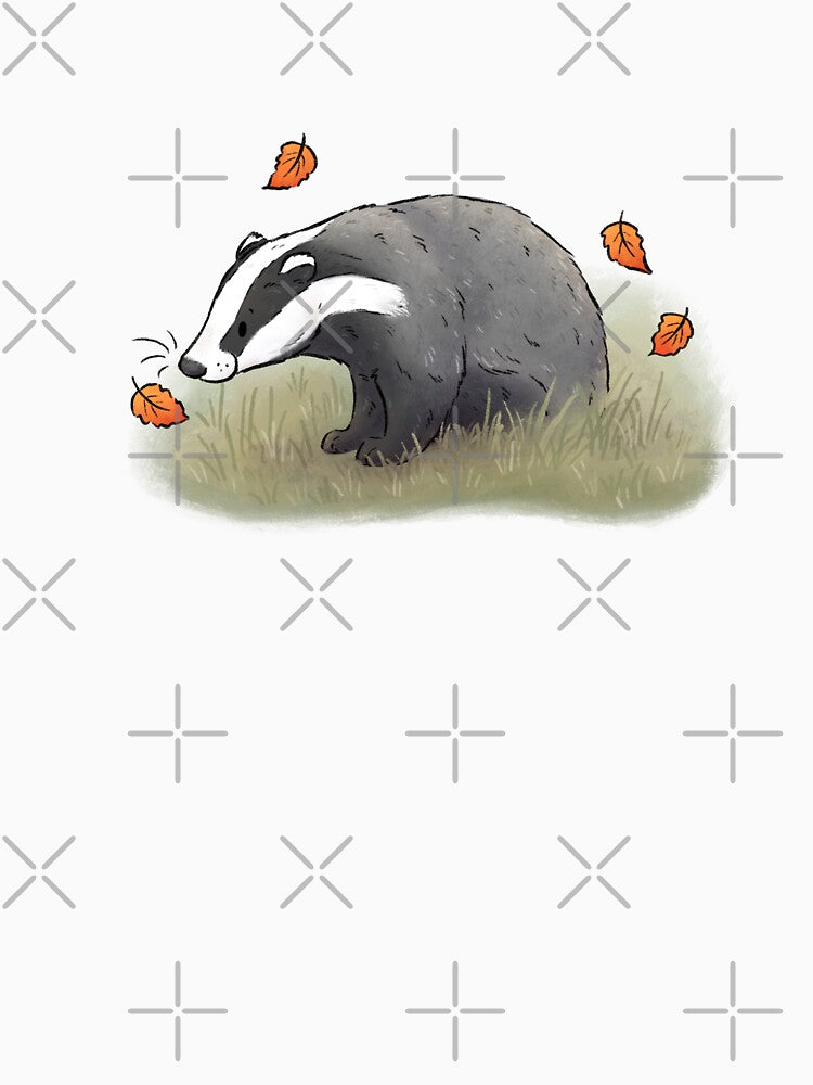 Badger Snuffles by sillybadger T-Shirts, Hoodie, Sweatshirt | BlankRebels.com (Image 3)