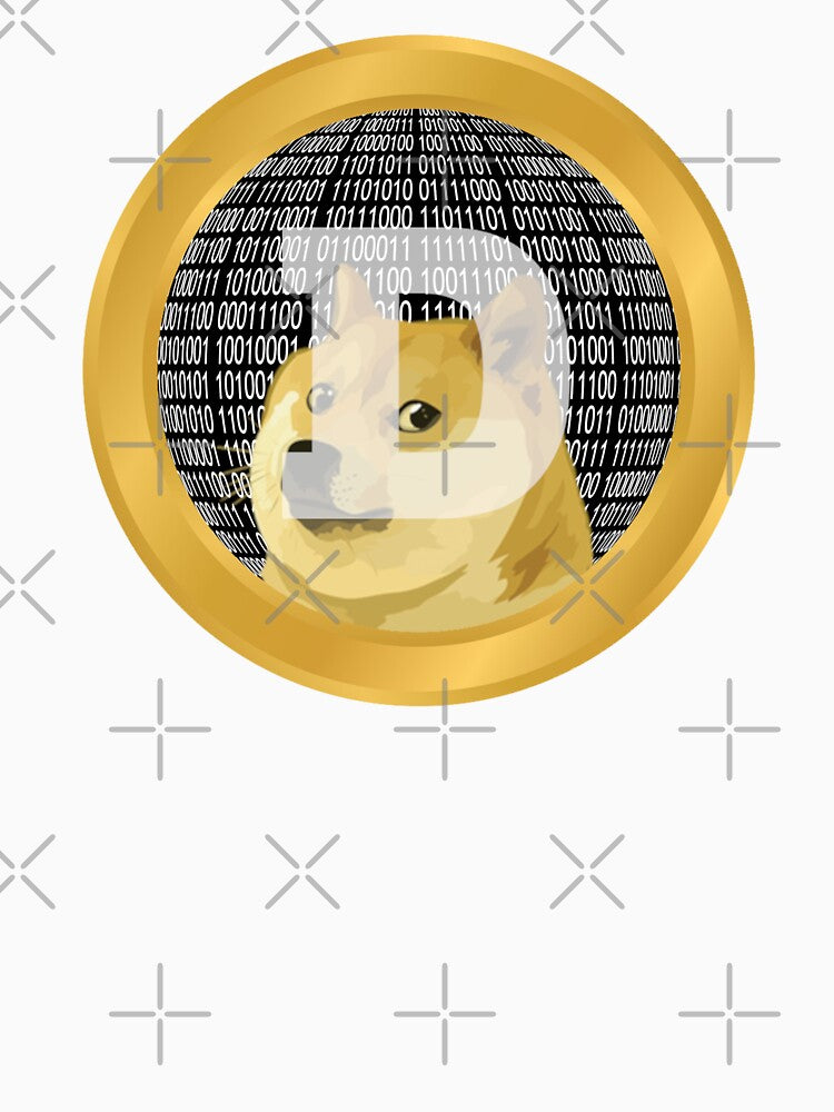 Dogecoin (AKA the Dog Coin) by SpringPetals T-Shirts, Hoodie, Sweatshirt | BlankRebels.com (Image 3)