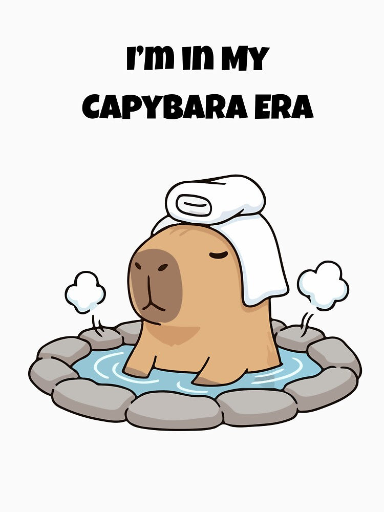 I’m In My Capybara Era – Cute Aesthetic Capybara Quote Design by Kovrika T-Shirts, Hoodie, Sweatshirt (Image 3)
