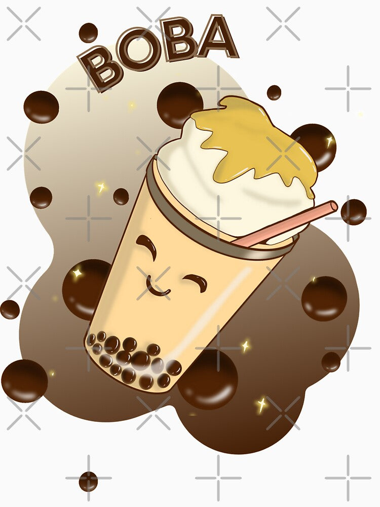 kawaii boba tea for boba lovers by ANU007 T-Shirts, Hoodie, Sweatshirt | BlankRebels.com (Image 3)